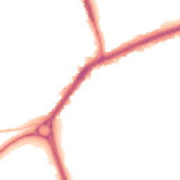 Night-time road noise heatmap for DY9 9LY