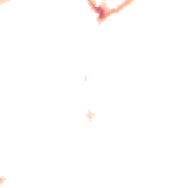 Night-time road noise heatmap for E11 3JD