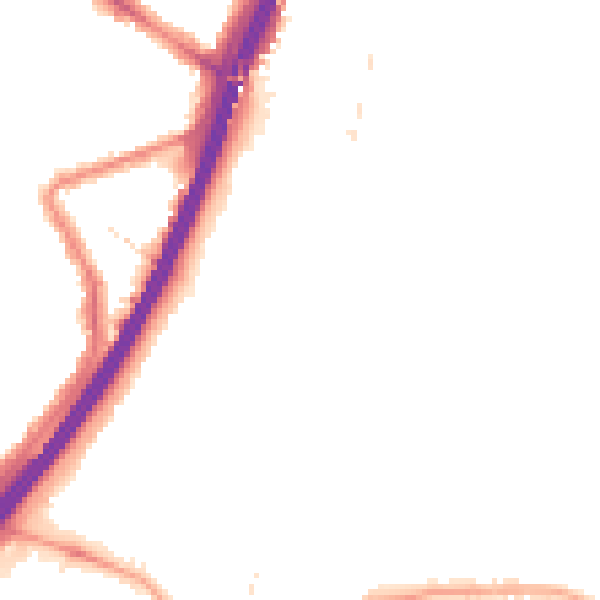 Night-time road noise heatmap for E11 4TF