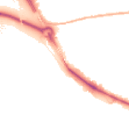 Night-time road noise heatmap for E16 1AH