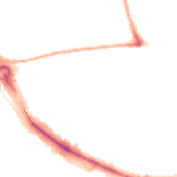 Night-time road noise heatmap for E16 1AR