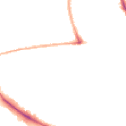 Night-time road noise heatmap for E16 1BD