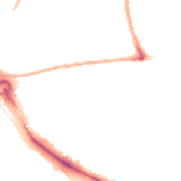 Night-time road noise heatmap for E16 1BJ