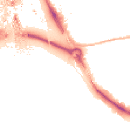 Night-time road noise heatmap for E16 1DF
