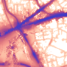 Daytime road noise heatmap for E16 1DG
