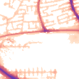 Daytime road noise heatmap for E16 1DR
