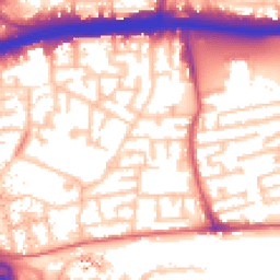 Daytime road noise heatmap for E16 1NN