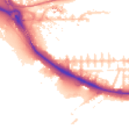 Daytime road noise heatmap for E16 1SA