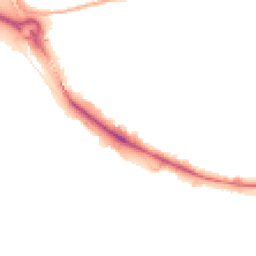 Night-time road noise heatmap for E16 1SA