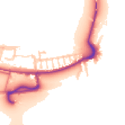 Daytime road noise heatmap for E16 2NB