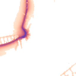 Daytime road noise heatmap for E16 2SP
