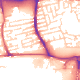 Daytime road noise heatmap for E16 3DP