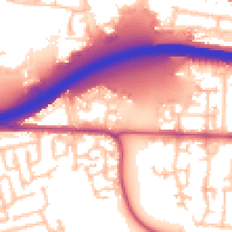 Daytime road noise heatmap for E16 3SN