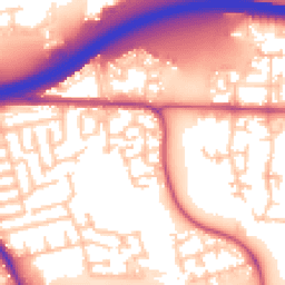 Daytime road noise heatmap for E16 3TD