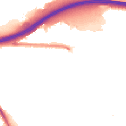 Night-time road noise heatmap for E16 3TD