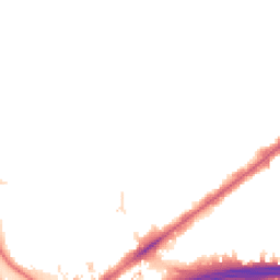 Night-time road noise heatmap for E16 4JS