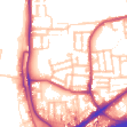 Daytime road noise heatmap for E16 4NL