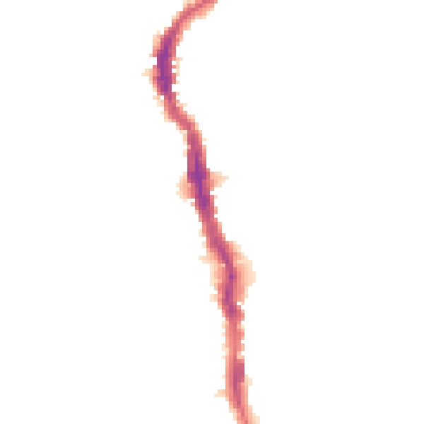Night-time road noise heatmap for E17 3AL