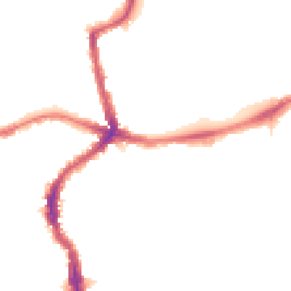 Night-time road noise heatmap for E17 3BF