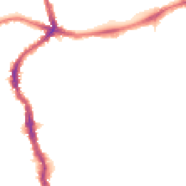 Night-time road noise heatmap for E17 3BQ
