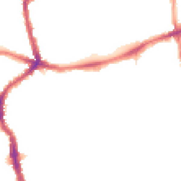 Night-time road noise heatmap for E17 3BX