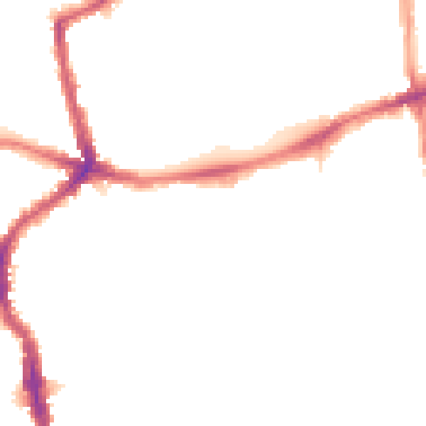 Night-time road noise heatmap for E17 3BZ