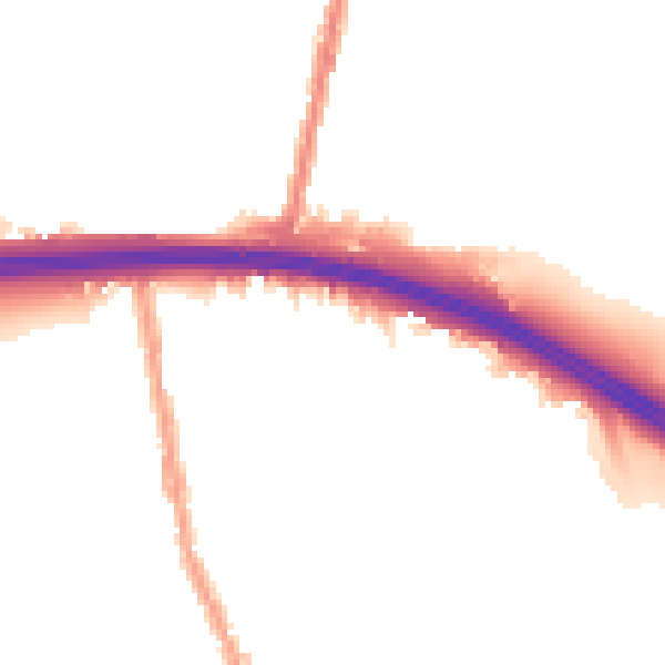 Night-time road noise heatmap for E17 4EA