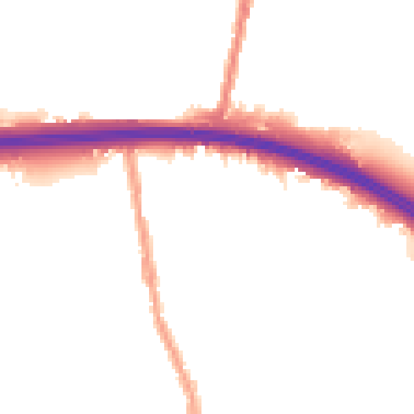 Night-time road noise heatmap for E17 4EJ