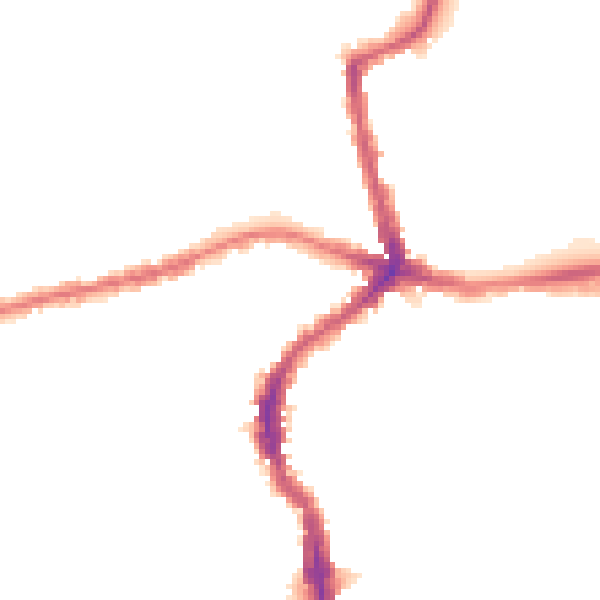 Night-time road noise heatmap for E17 4QA