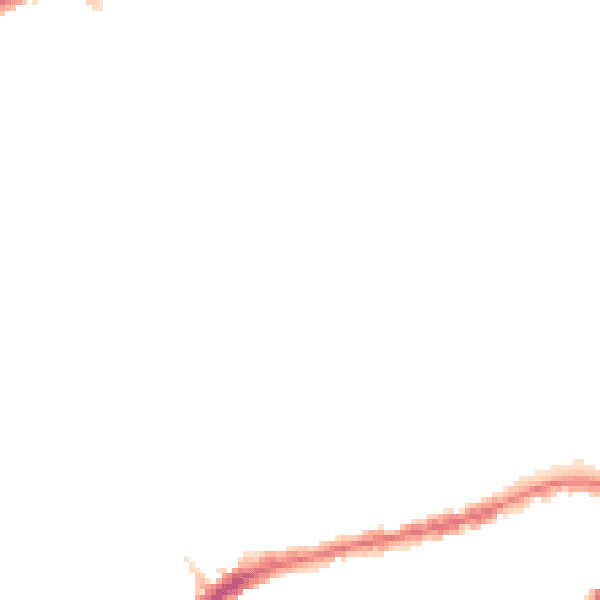 Night-time road noise heatmap for E17 5NE