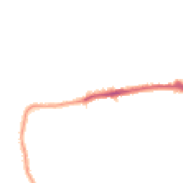 Night-time road noise heatmap for E17 5PE