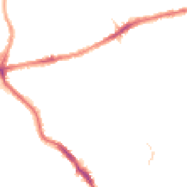 Night-time road noise heatmap for E17 7EZ