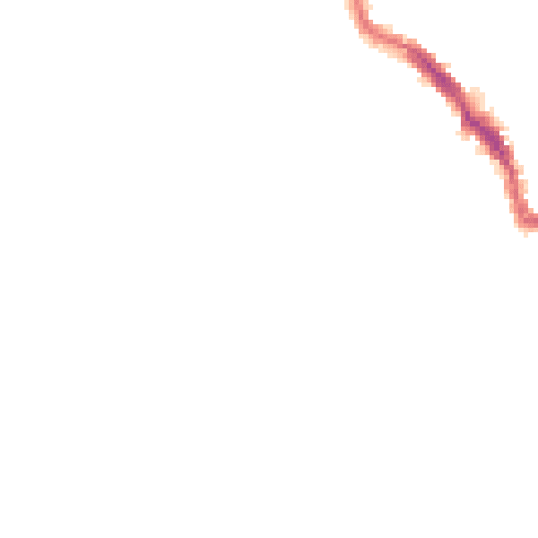 Night-time road noise heatmap for E17 7HP