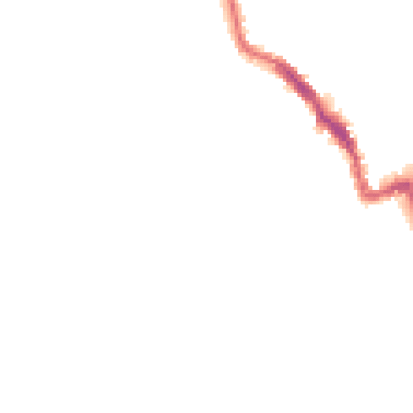 Night-time road noise heatmap for E17 7JA