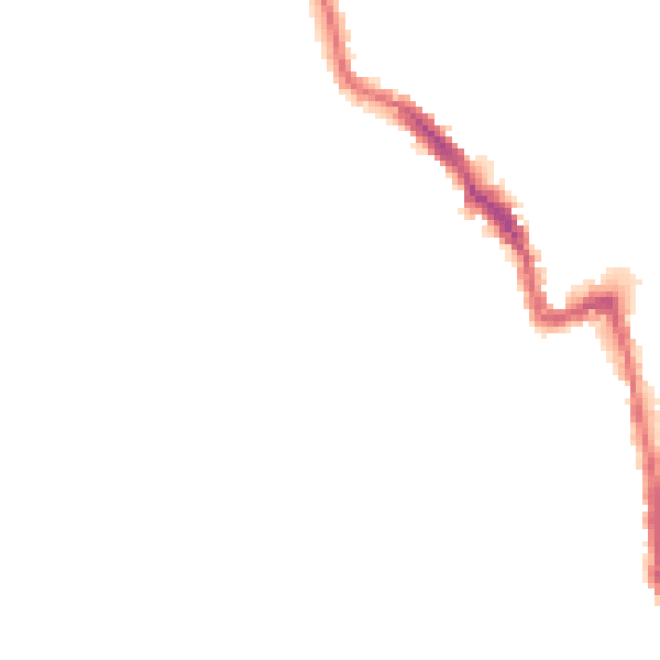 Night-time road noise heatmap for E17 7JD