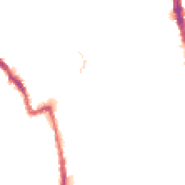 Night-time road noise heatmap for E17 7LU