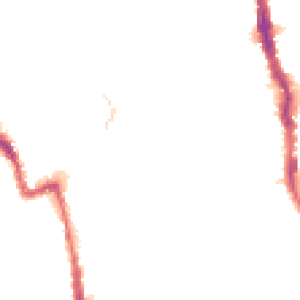 Night-time road noise heatmap for E17 7QE