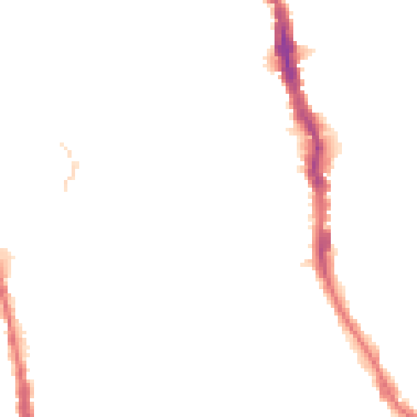 Night-time road noise heatmap for E17 7QJ