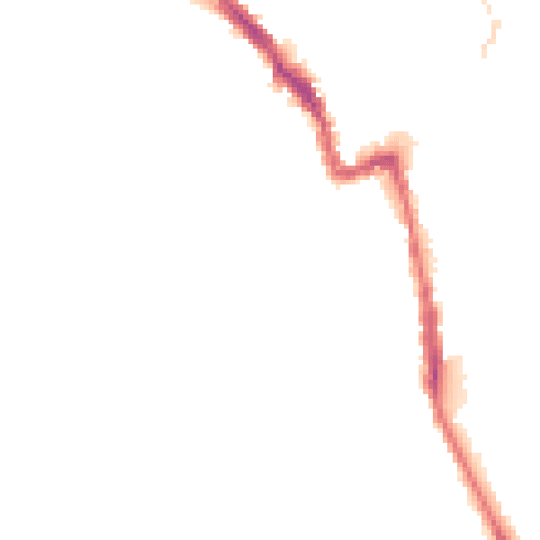 Night-time road noise heatmap for E17 8AS