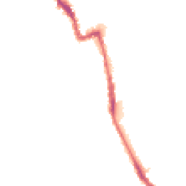 Night-time road noise heatmap for E17 8DA