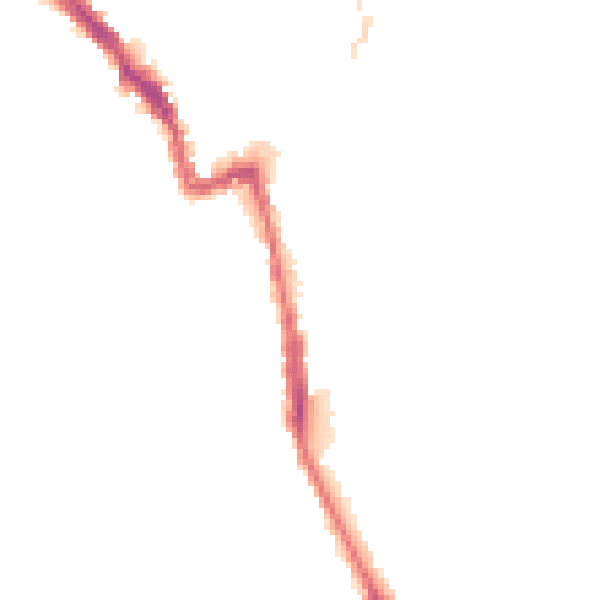 Night-time road noise heatmap for E17 8DL