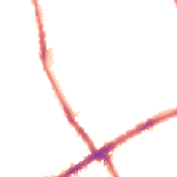 Night-time road noise heatmap for E17 8DZ