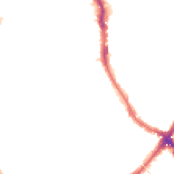 Night-time road noise heatmap for E17 8QD