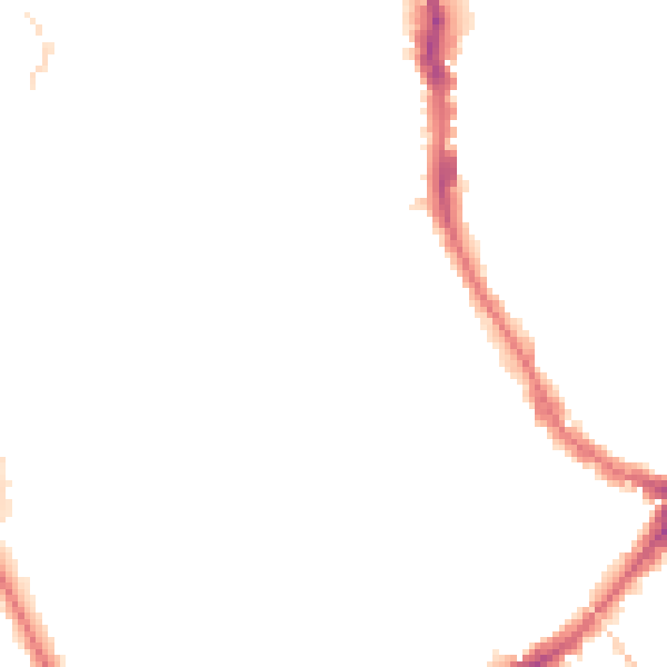 Night-time road noise heatmap for E17 8QN