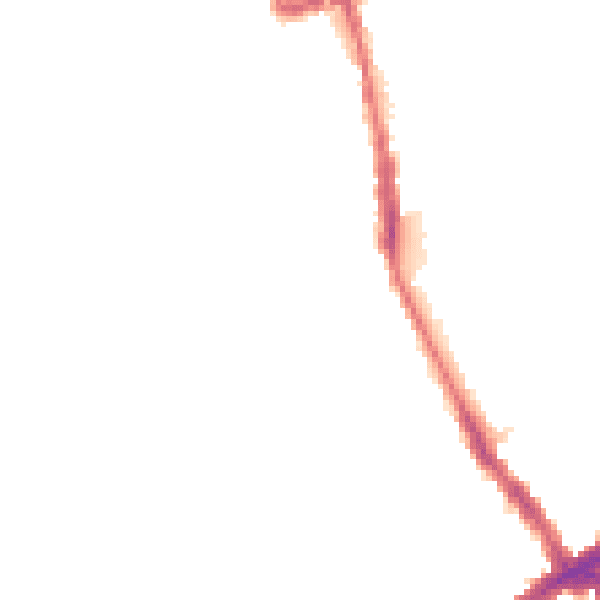Night-time road noise heatmap for E17 8RX