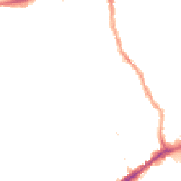 Night-time road noise heatmap for E17 9EP