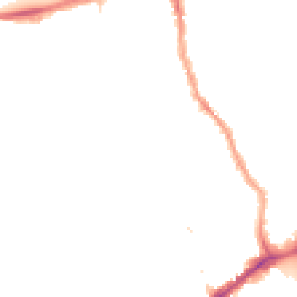 Night-time road noise heatmap for E17 9EW