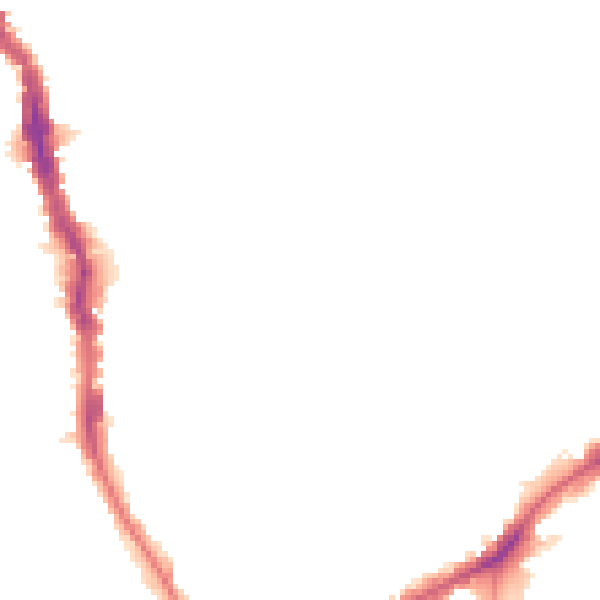 Night-time road noise heatmap for E17 9NX