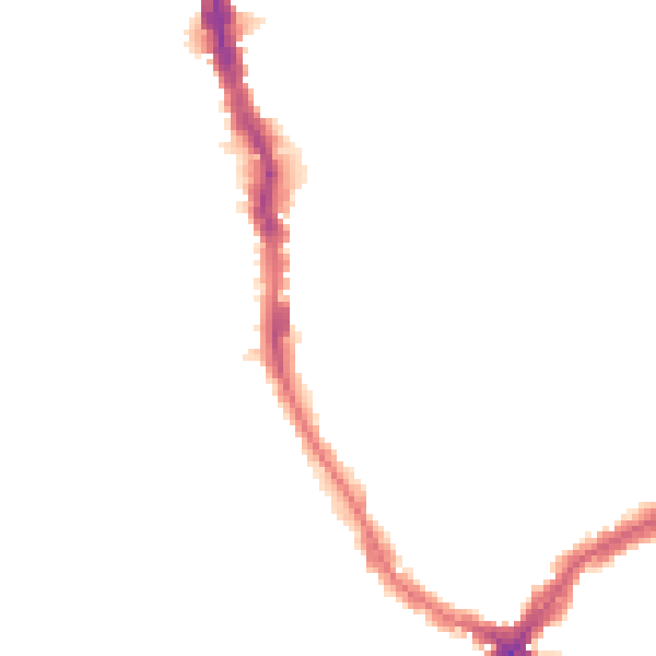 Night-time road noise heatmap for E17 9QU