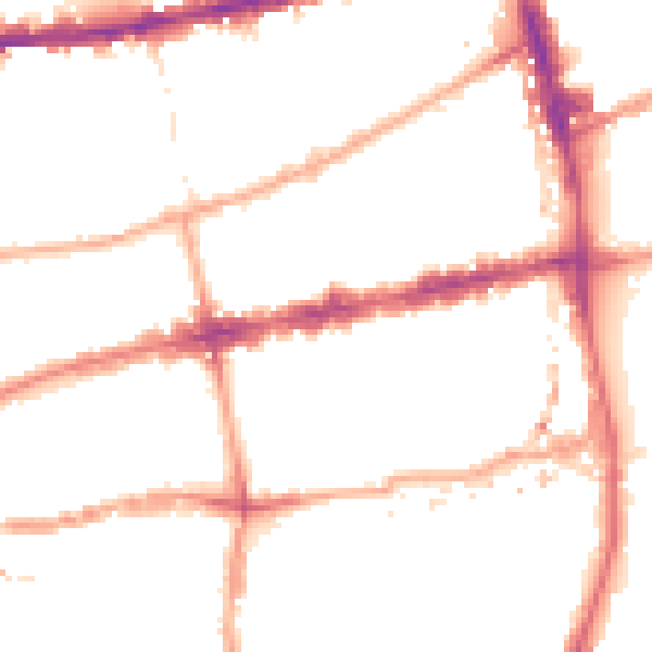 Night-time road noise heatmap for E2 0AH